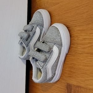 VANS SPARKLE SNEAKERS BABY GIRL SIZE 3 SHOES